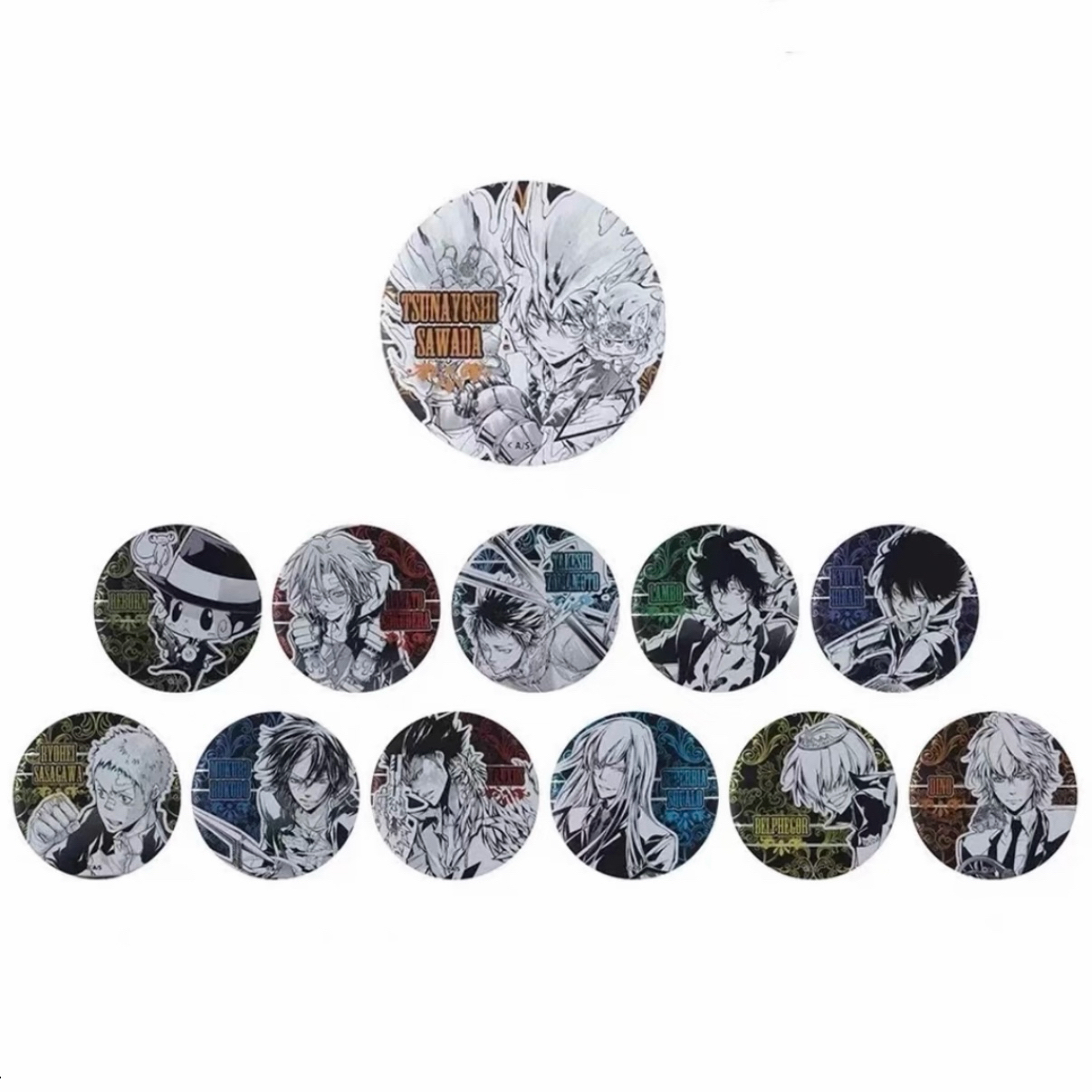 【家庭教师】日版浮雕吧唧 1/5转盘