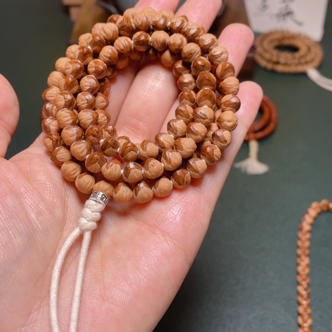 柏香籽/百香籽吊坠三菱长串