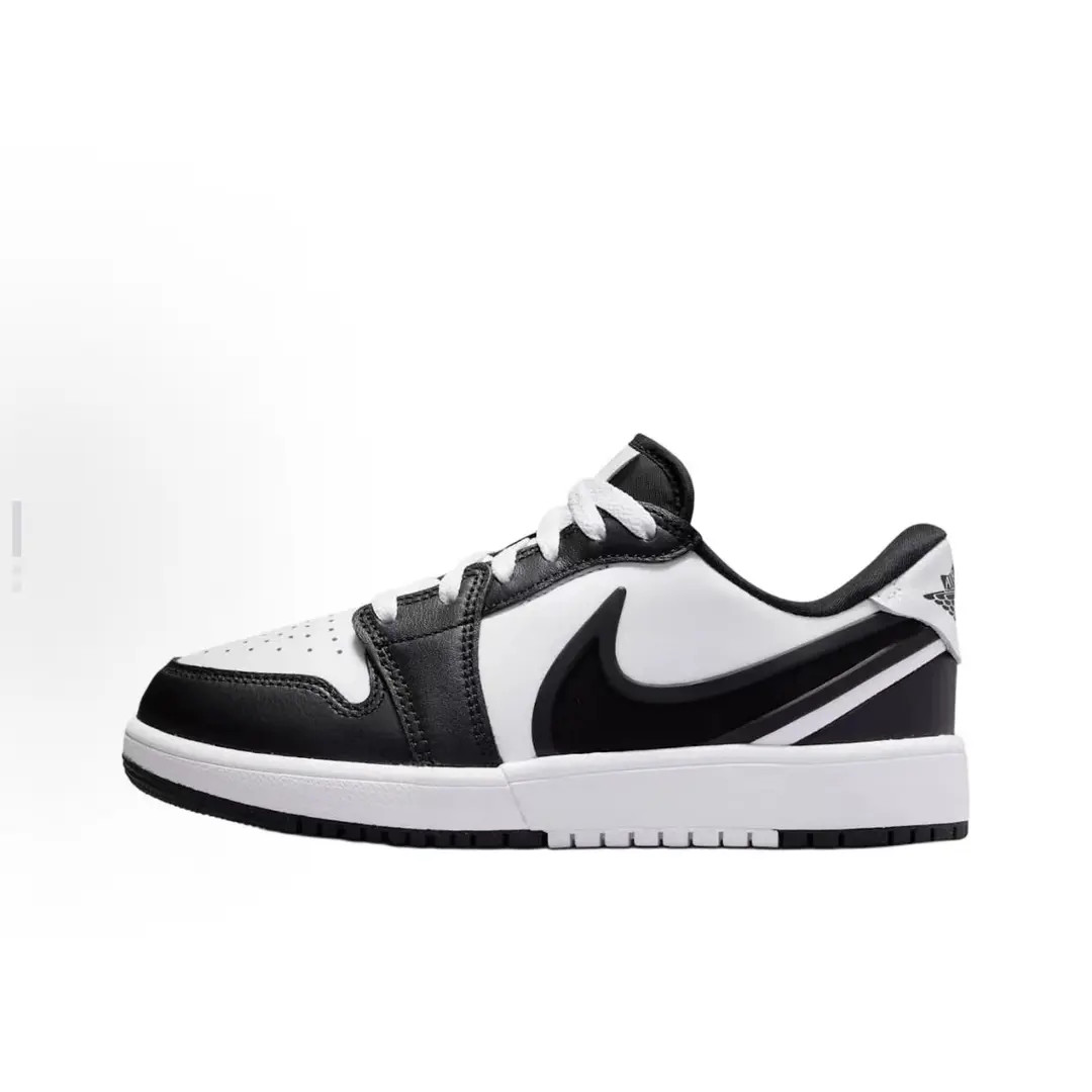 NIKE/耐克官方正品AJ1RM(GS)黑白熊猫低帮休闲运动鞋HQ2024101