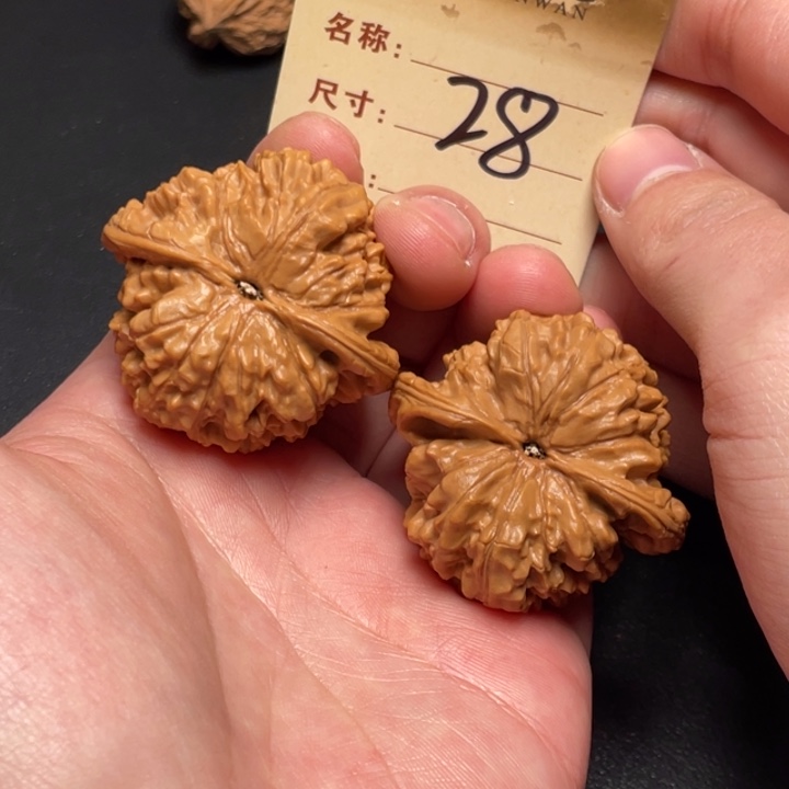 把件文玩核桃官帽45尺全品以打底28