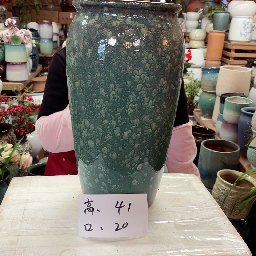 紫砂花盆高度41口径20