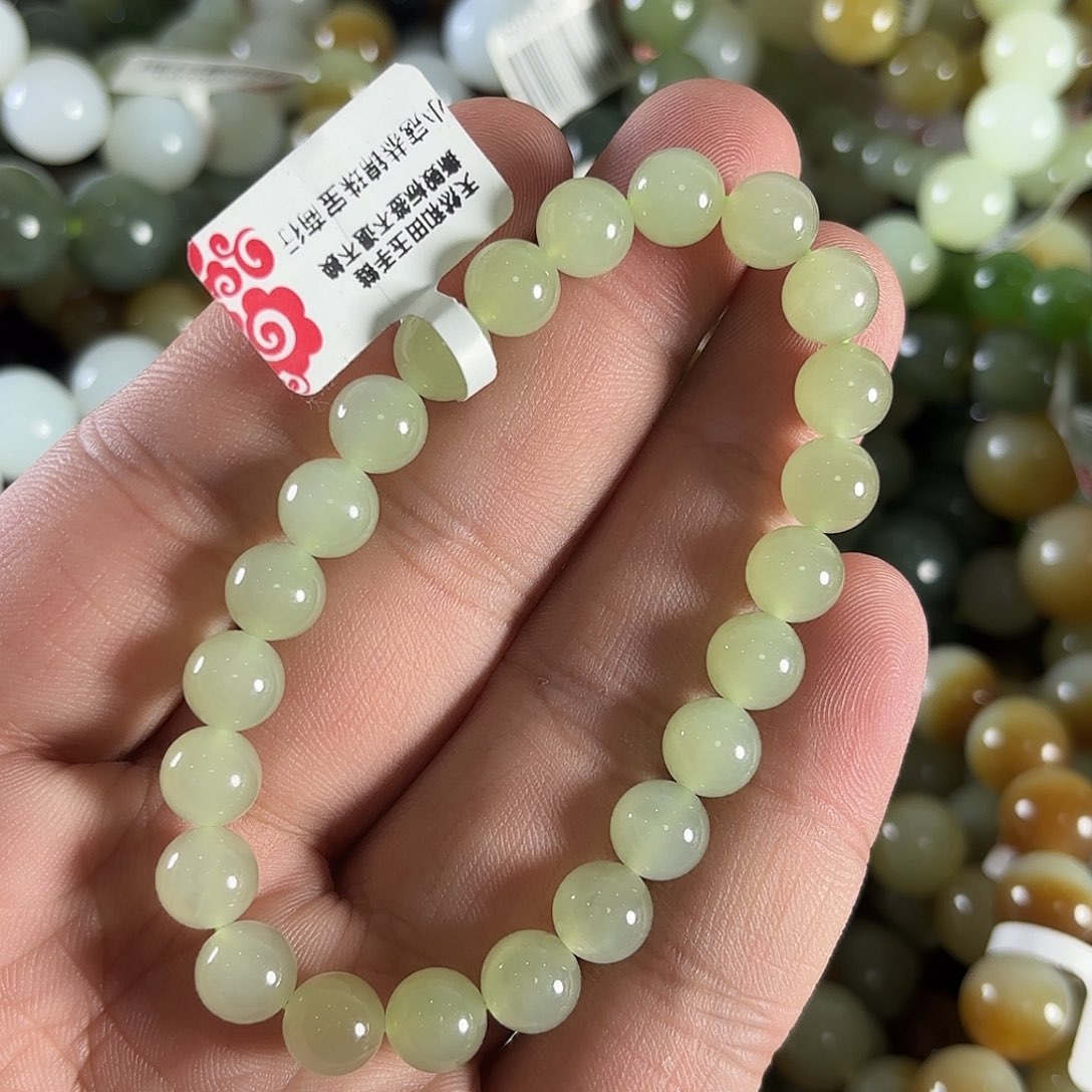 和田玉手链未镶嵌W133
