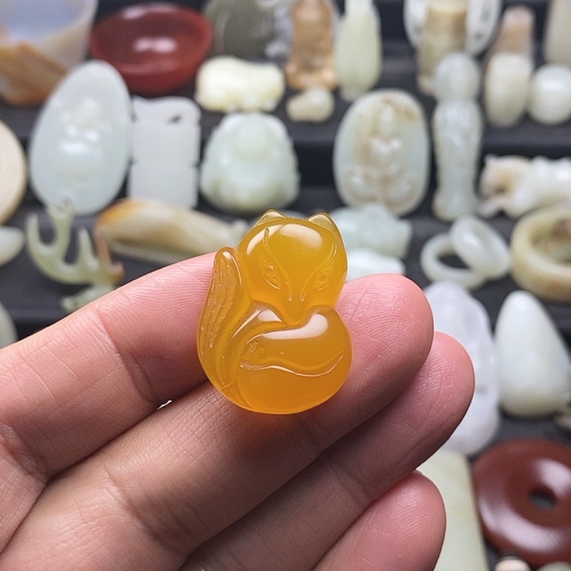 【闪购商品】玛瑙/玉髓挂件未镶嵌