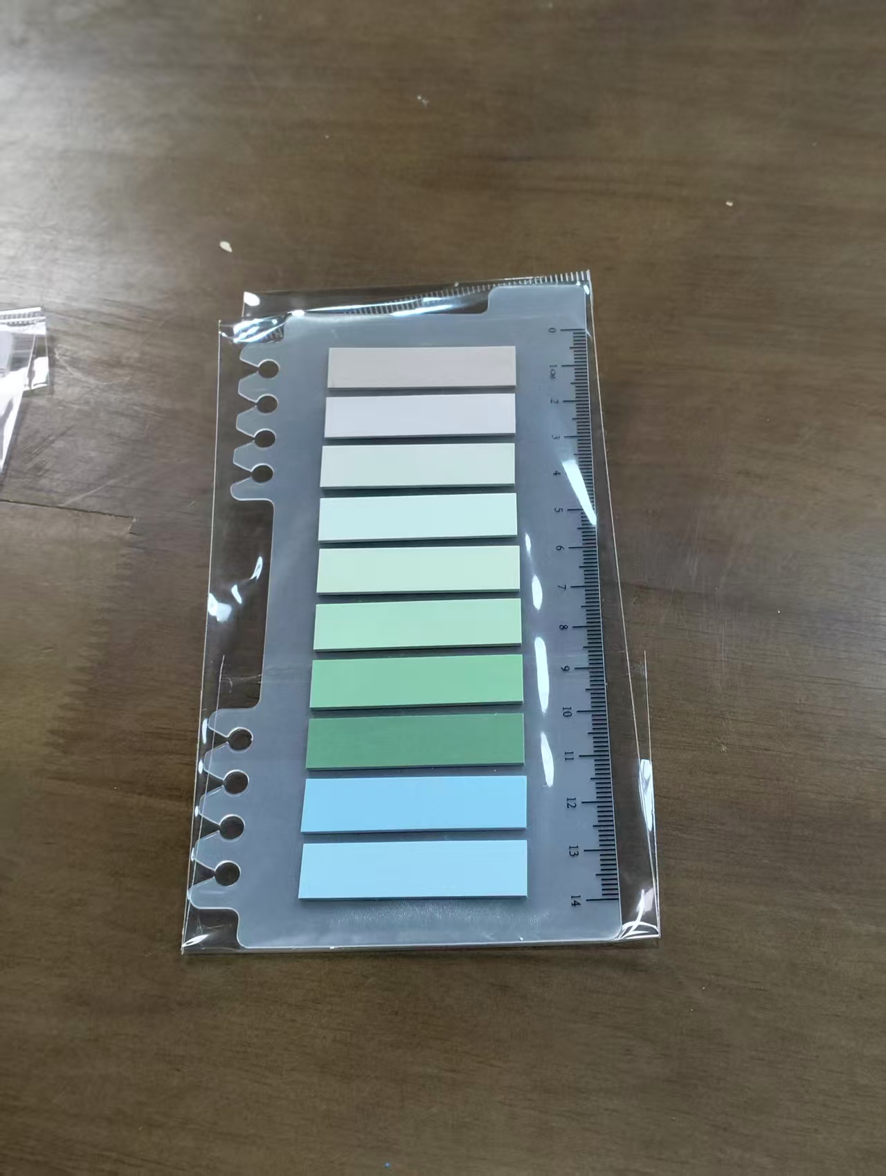 14cm尺子多色便利贴