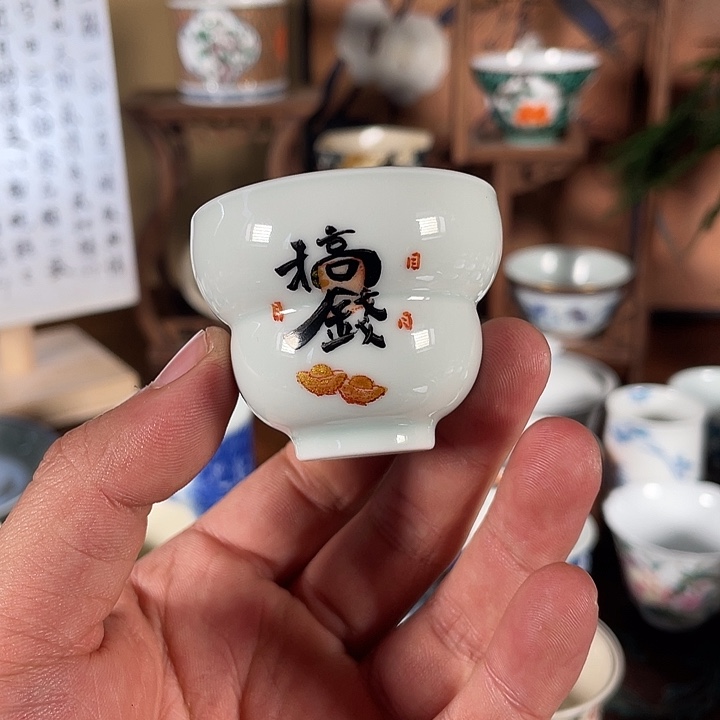 瓷摆件景德镇陶瓷老陶