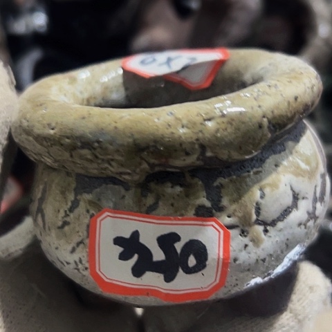 红陶粗陶花盆手工