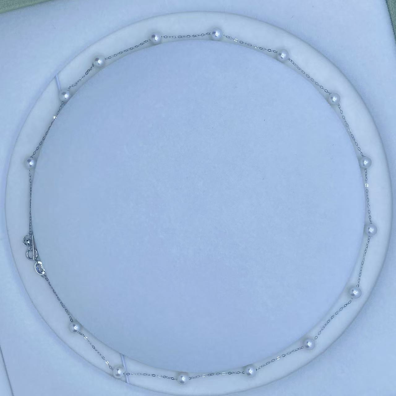 [思思甄选] 淡水珍珠经典 强光 时尚 满天星4-5mm S925银