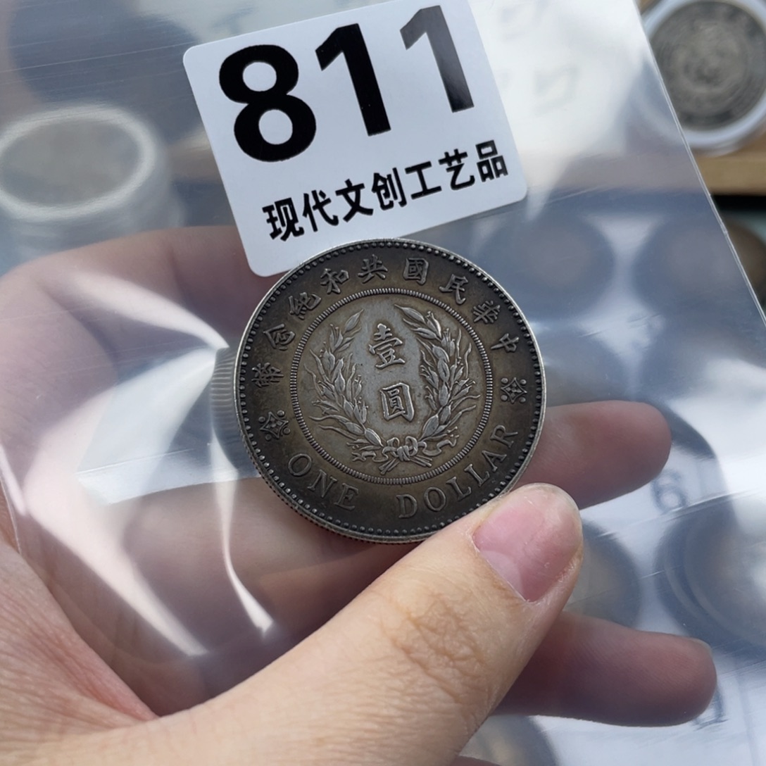 银Ag900闲**鹤现代文创仿古工艺品