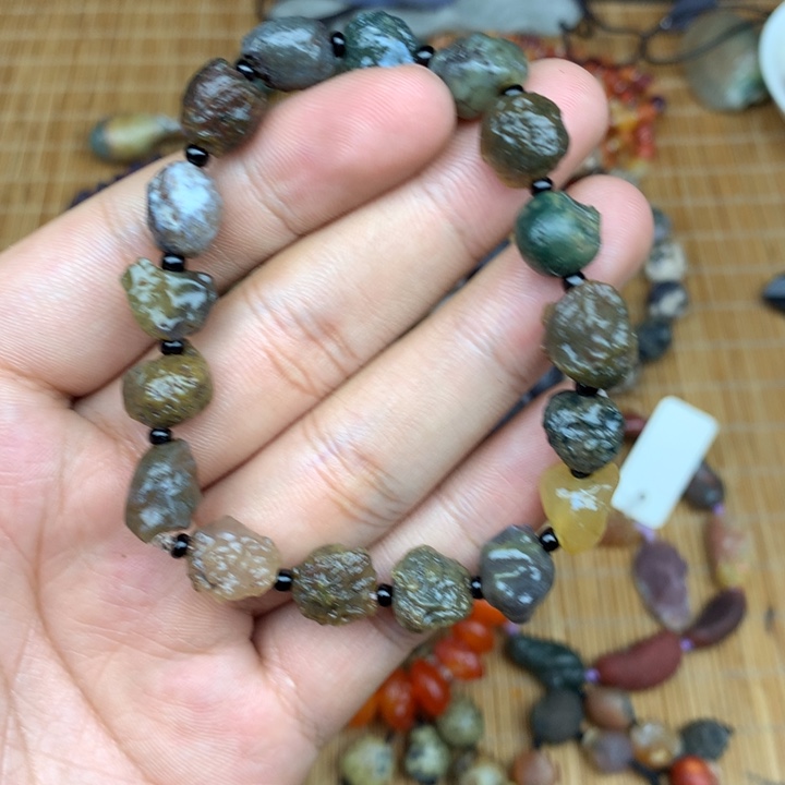 玛瑙/玉髓珠宝半成品未镶嵌用****8
