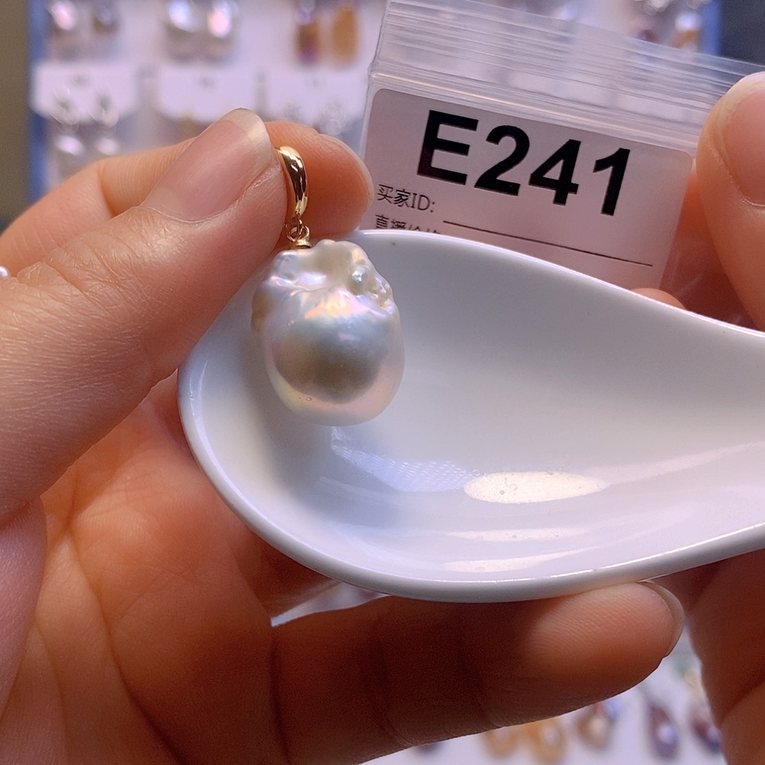 淡水珍珠颈饰银S925镶嵌