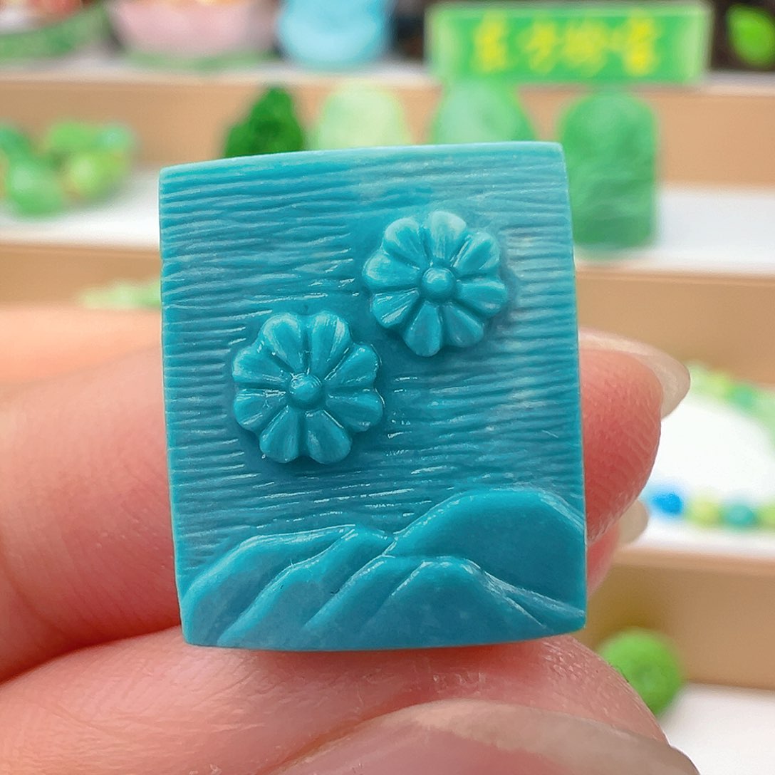 未镶嵌绿松石项链