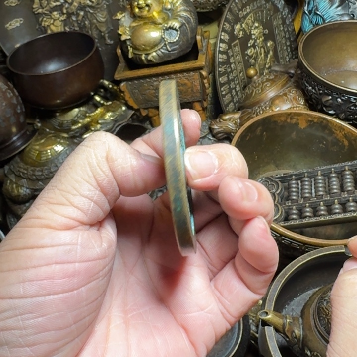 铜器摆件收收藏藏