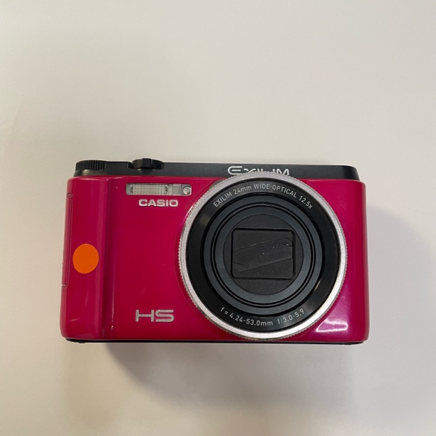 95新 Casio/卡西欧 zr1500翻转屏可以拍带美颜粉嫩冷白皮