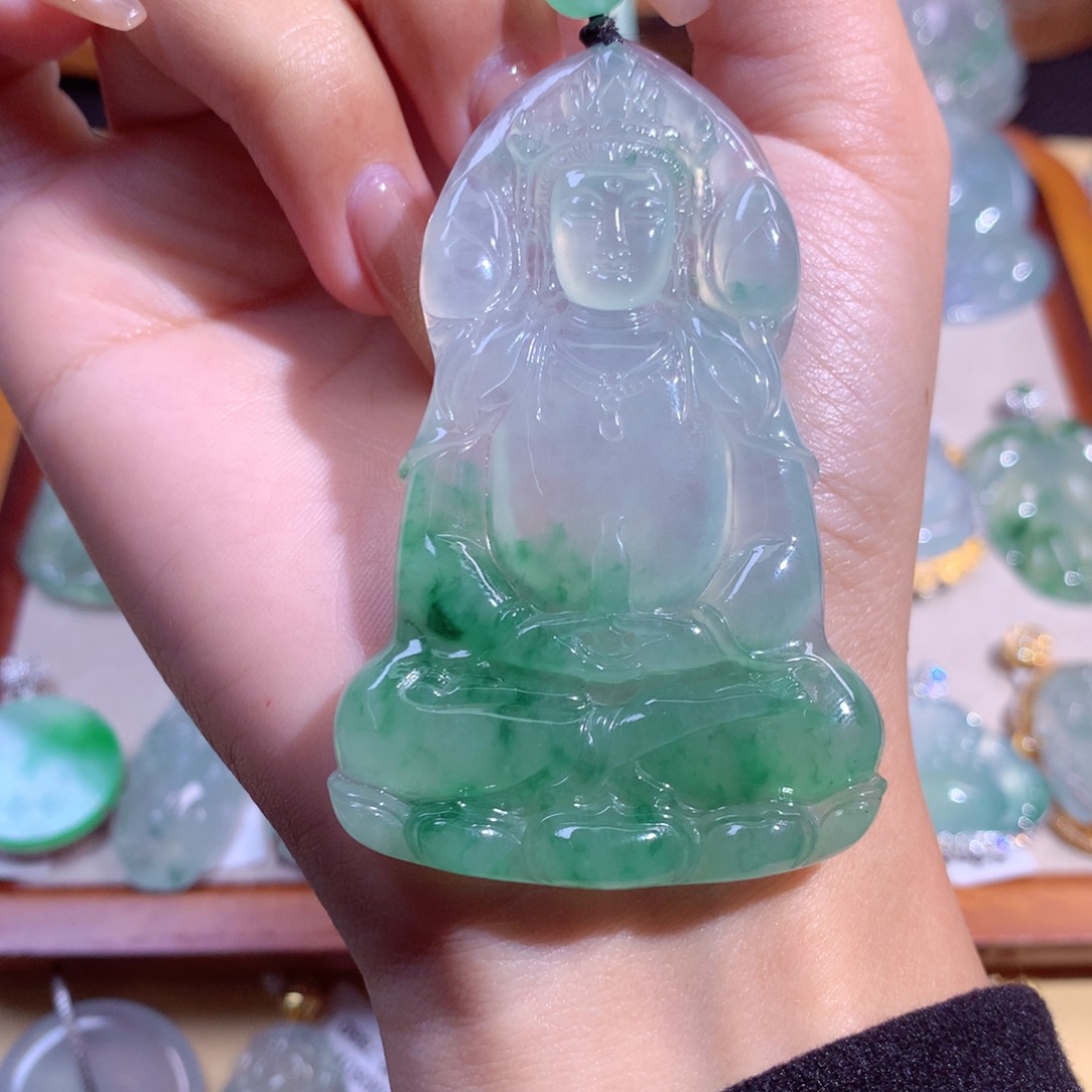 翡翠吊坠(不含链)未镶嵌