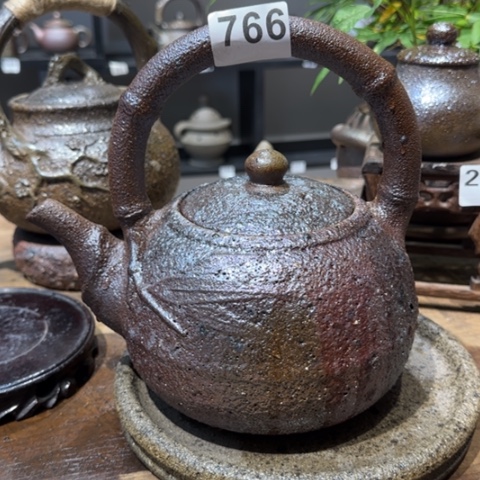外**方竹子烧水壶提梁壶1500毫升