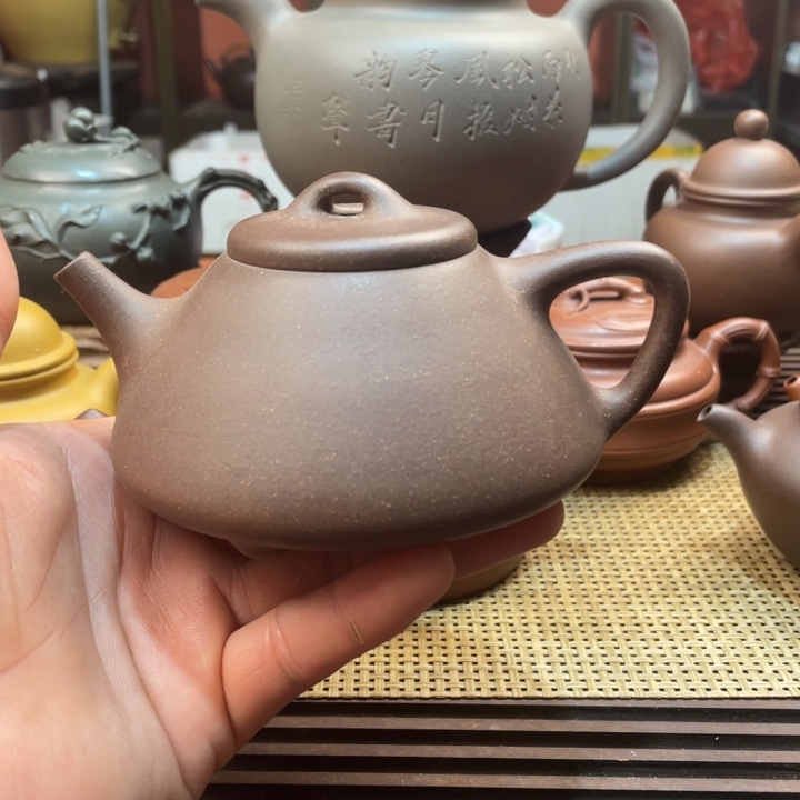 茶壶紫砂紫泥学徒之作