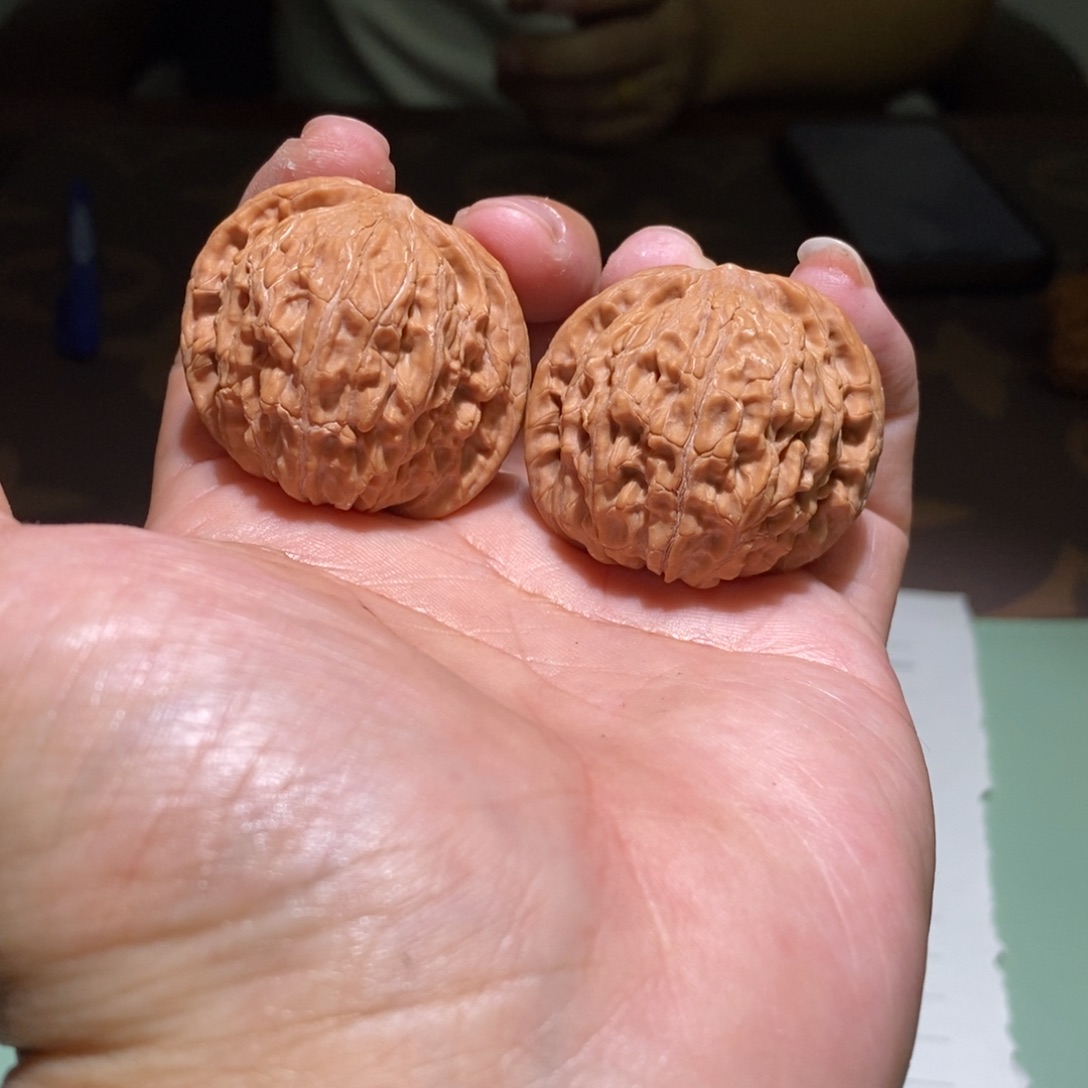 文玩核桃吊坠40全品磨盘