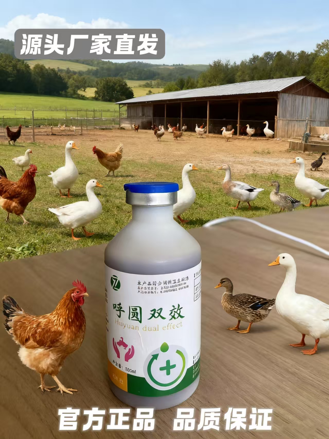 （厂家直销）呼原双效禽用饲料添加剂