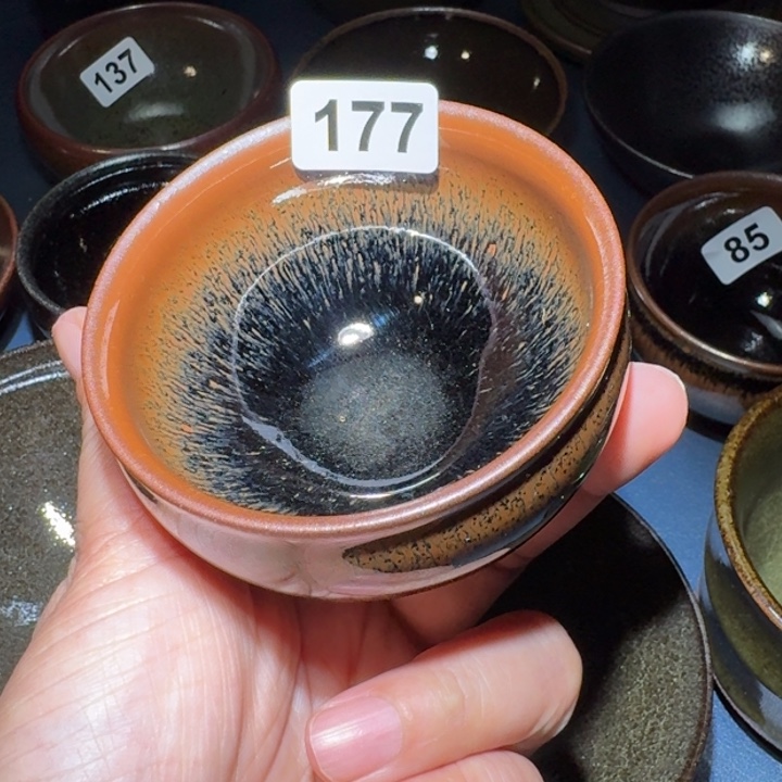小雨茶盏手工柴烧