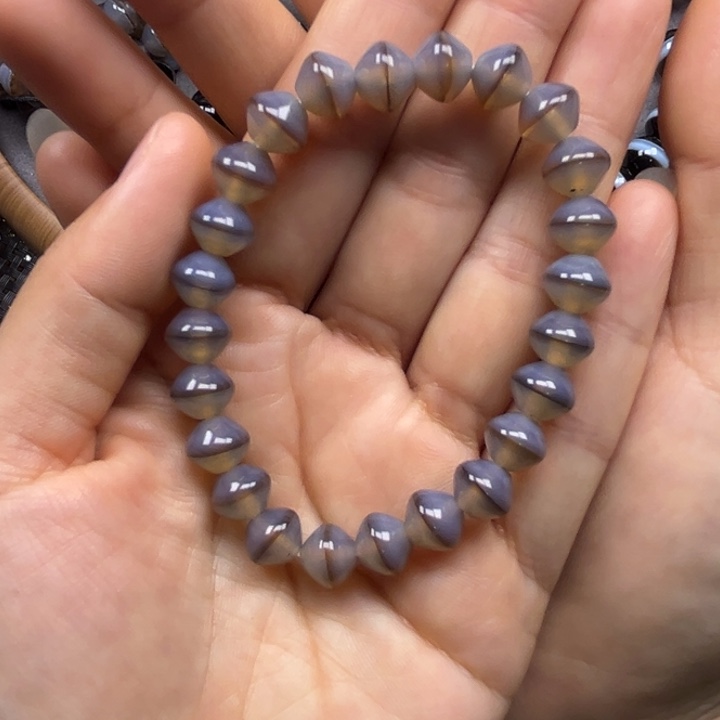 玛瑙/玉髓未镶嵌手链