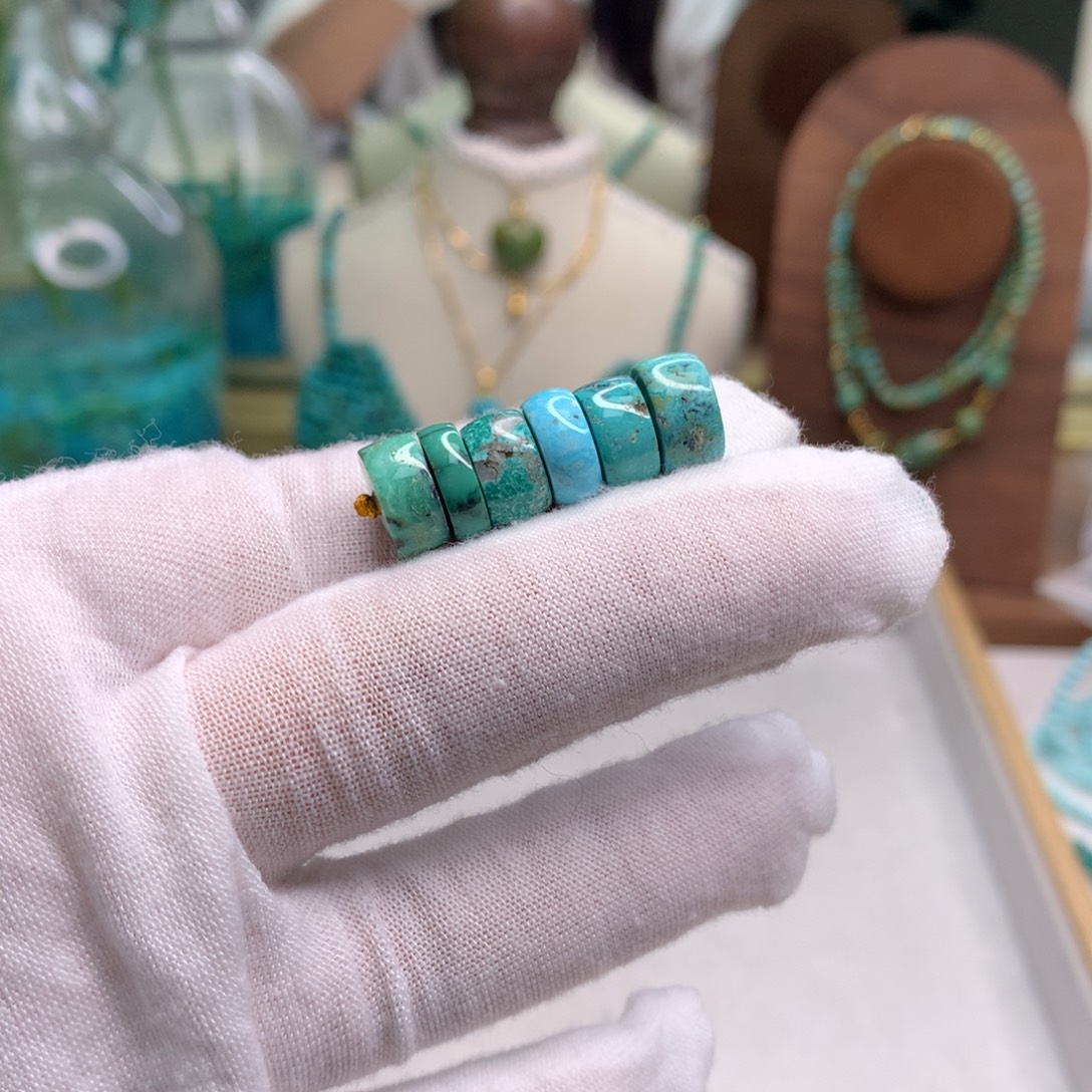 绿松石未镶嵌配饰