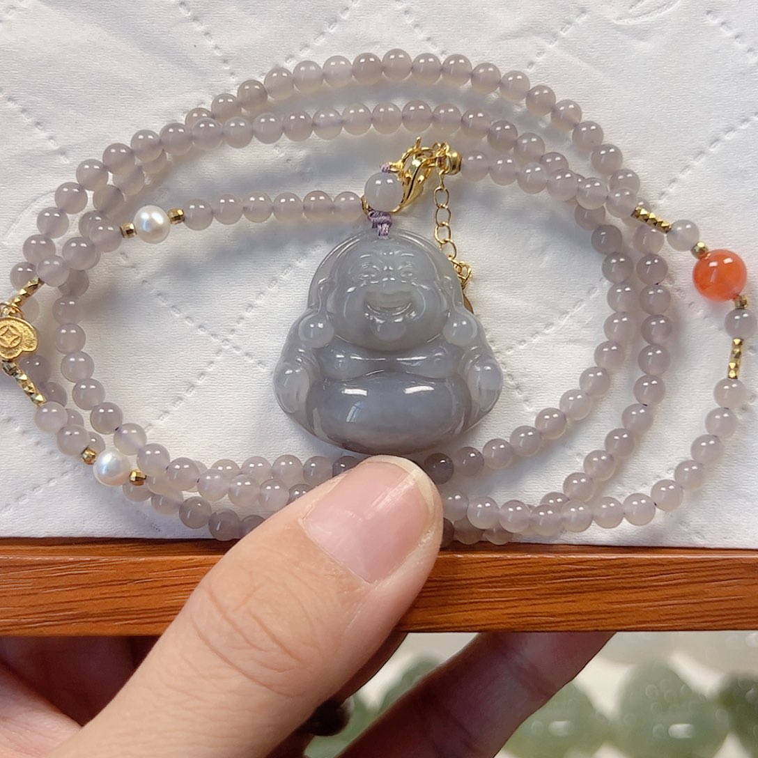 颈饰未镶嵌和田玉