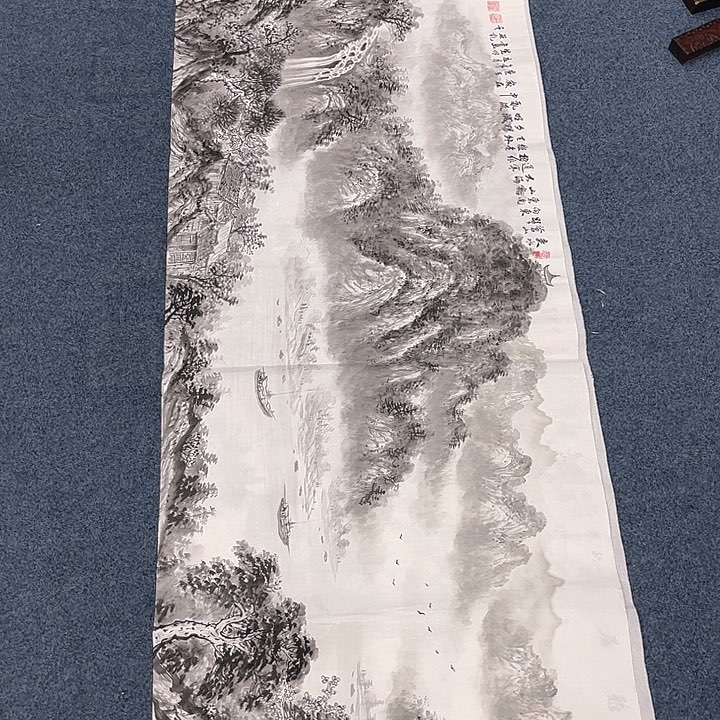 国画纯手绘字画宣纸