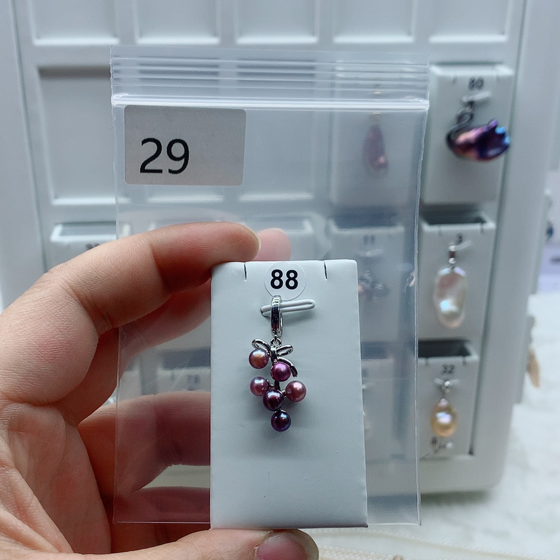 吊坠(不含链)合金淡水珍珠