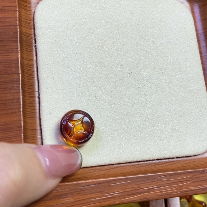 琥珀未镶嵌珠宝奇石钱币