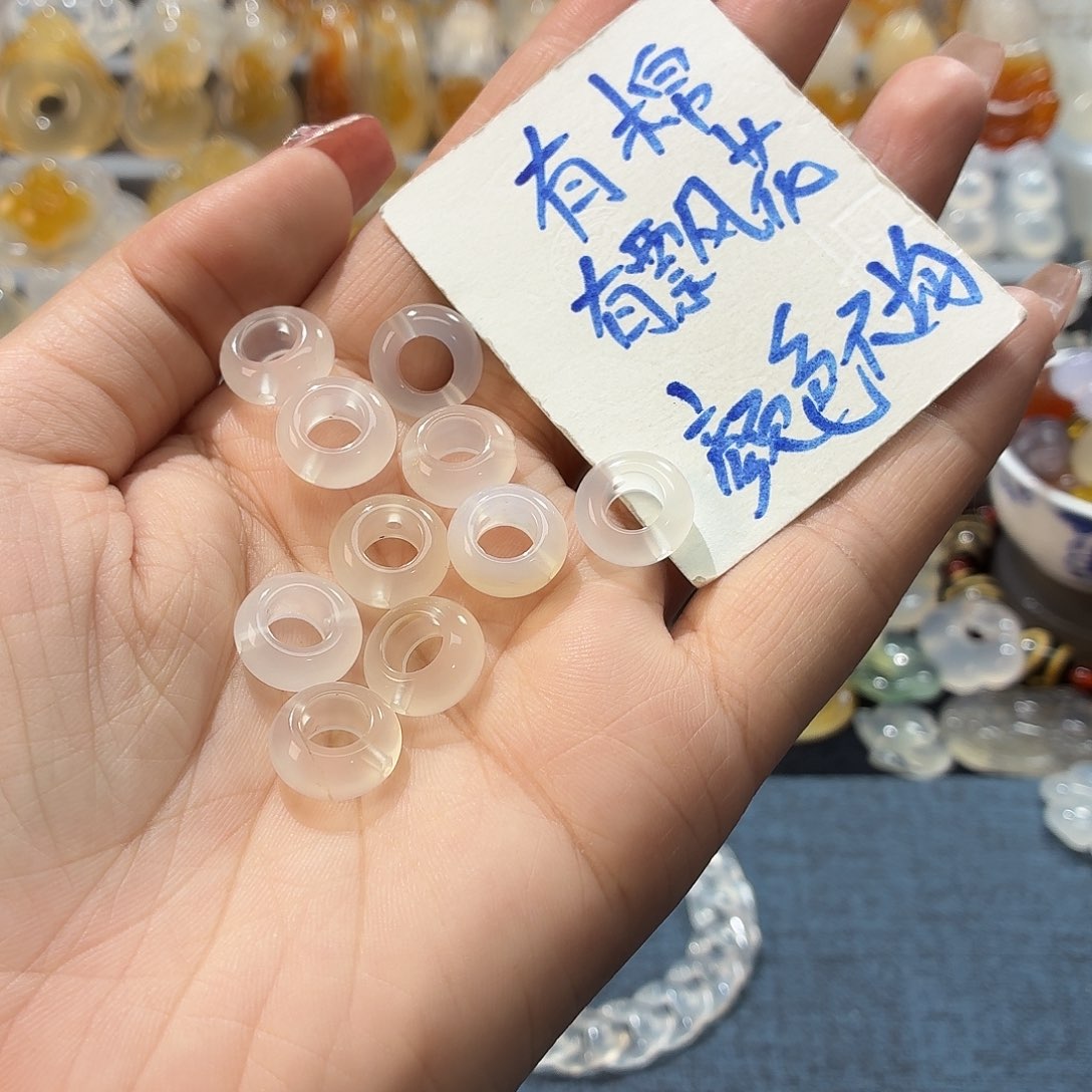 玛瑙/玉髓未镶嵌吊坠(不含链)