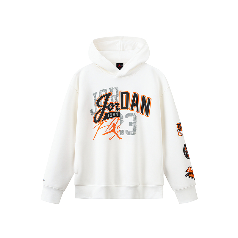 AIR JORDAN儿童童装套头连帽卫衣舒适百搭中大童秋冬JDB-PO-F424
