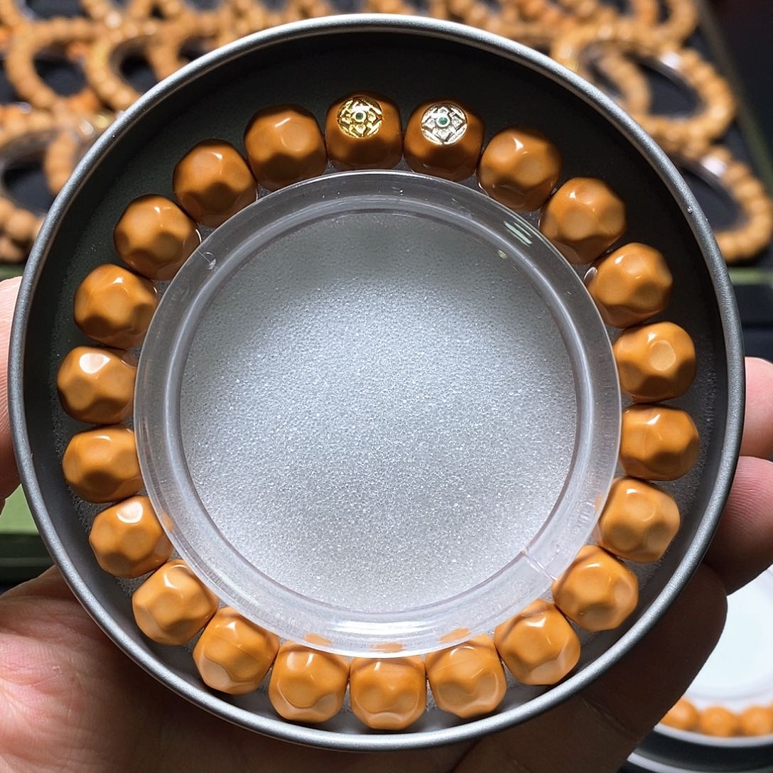 猴头核桃手串金银双标奶酪尺寸10+全品190号