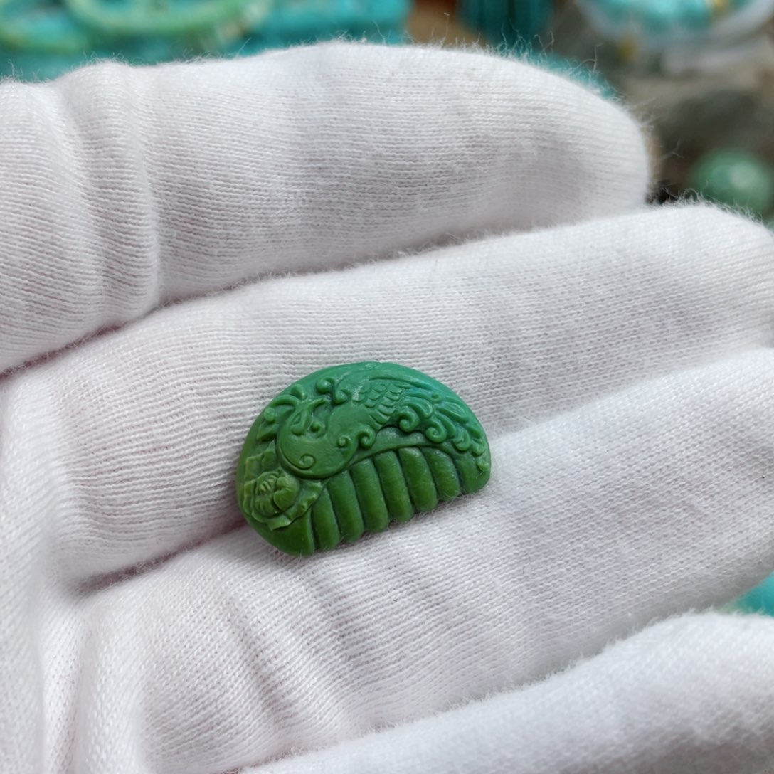 绿松石珠宝奇石未镶嵌控**宝