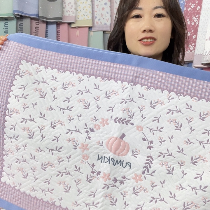 棉特价促销蓝色南瓜