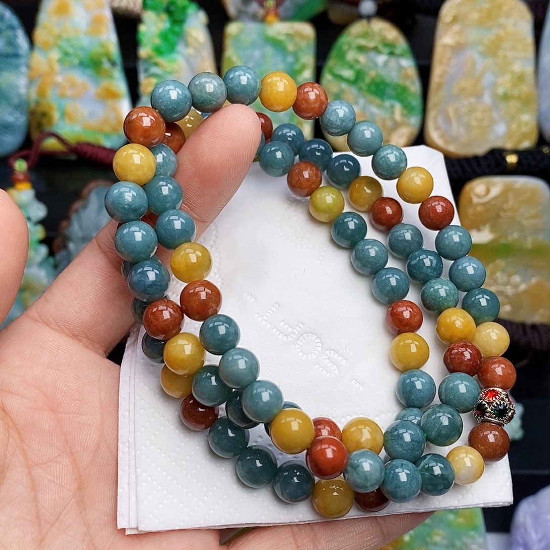 翡翠未镶嵌颈饰翡翠A货一物一证