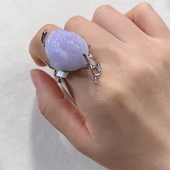 翡翠未镶嵌戒指翡翠戒指