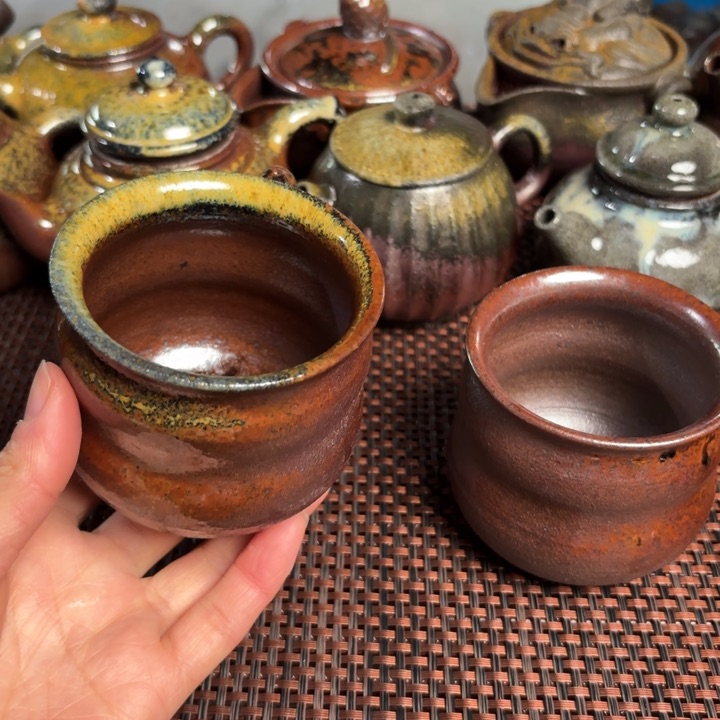 紫砂茶杯淋*马克杯杯200 C