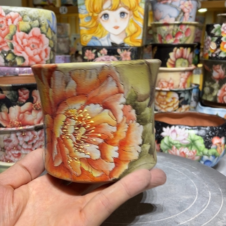 景德镇艺术手绘作品