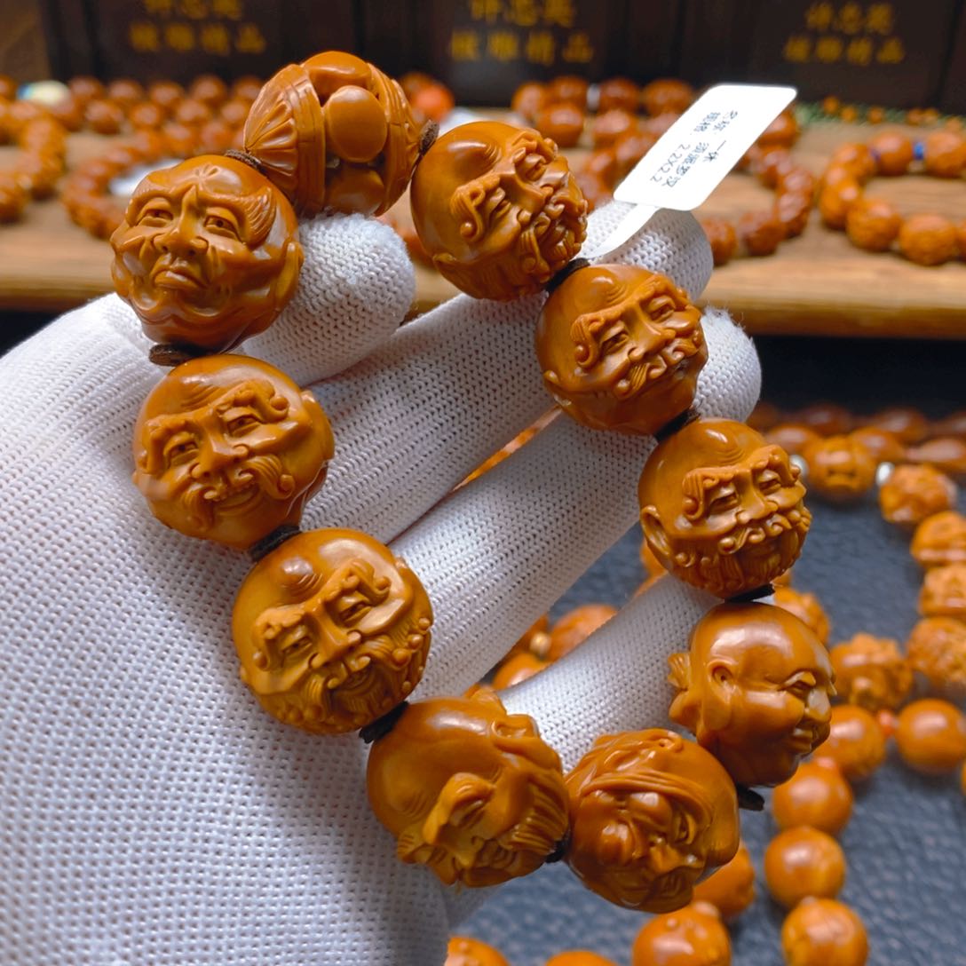 手串/手链橄榄核许静健22×22须派十八罗汉（不预定）