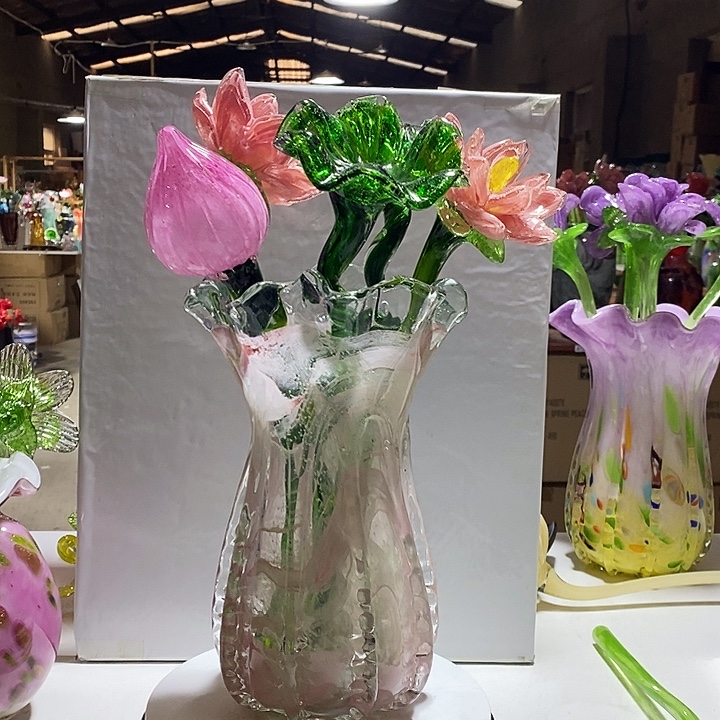 5只夜光花加瓶高45厘米