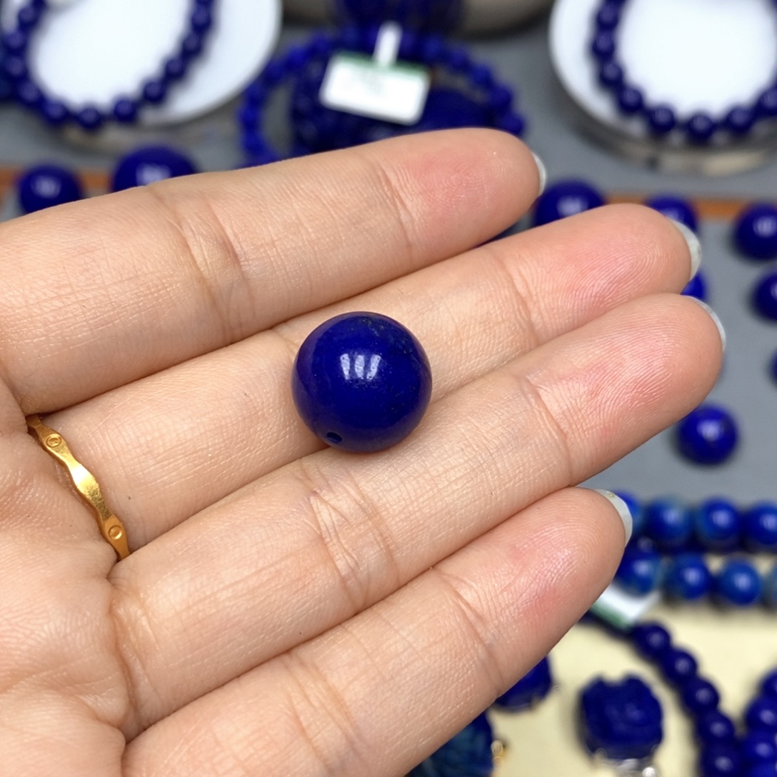 青金石未镶嵌手链