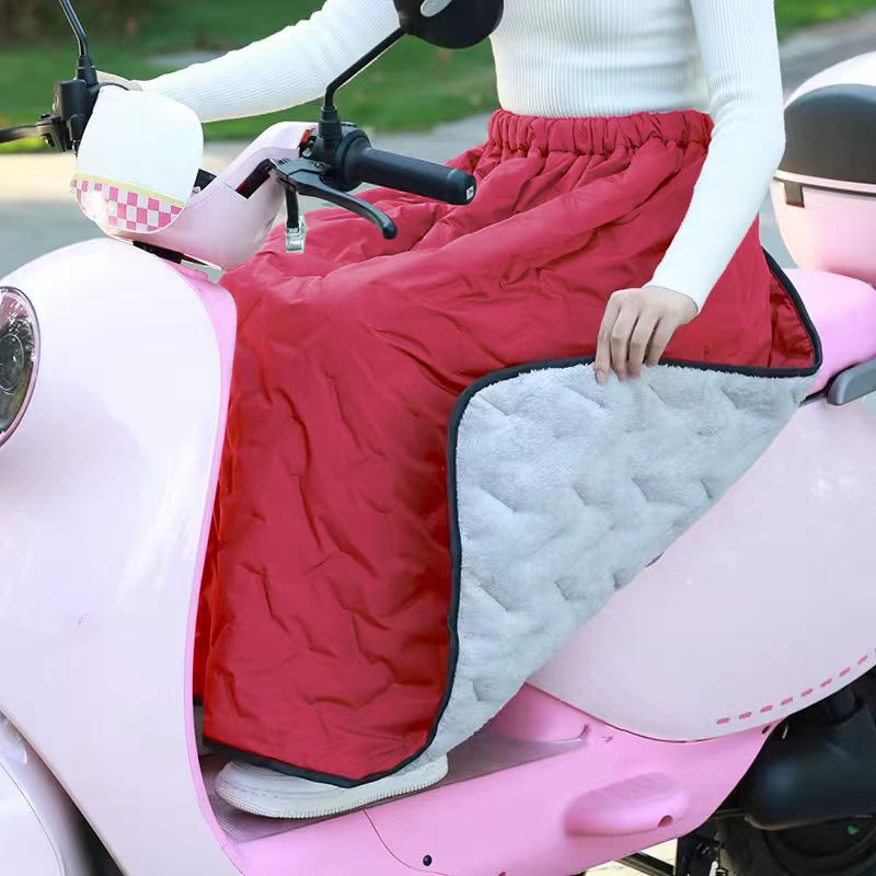 【超值16 · 9元】电动车挡风被摩托骑车保暖护膝防水加厚加绒防风裙