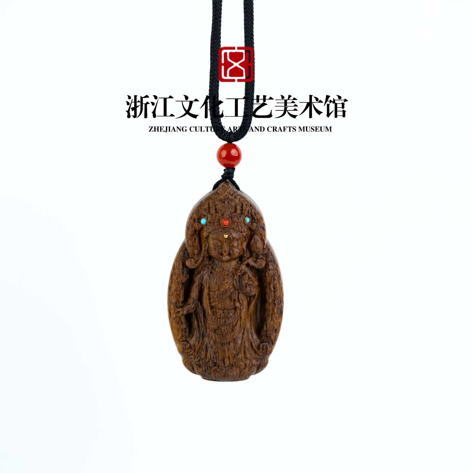 C436 ［福吉安康］越南老惠安蜜结黄奇楠沉水老料宝宝佛雕件-HJ