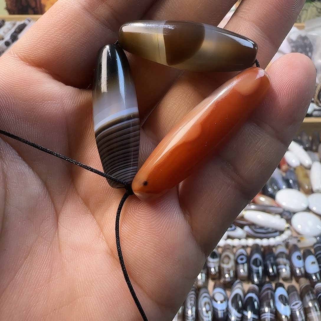 玛瑙/玉髓未镶嵌颈饰