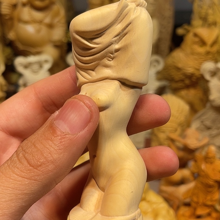 黄杨木小瑕疵脱衣