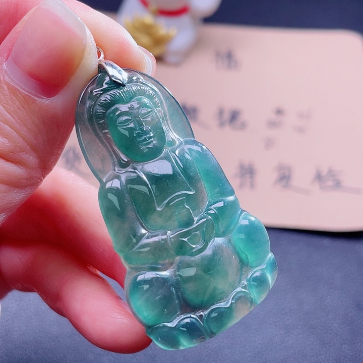 翡翠吊坠(不含链)未镶嵌