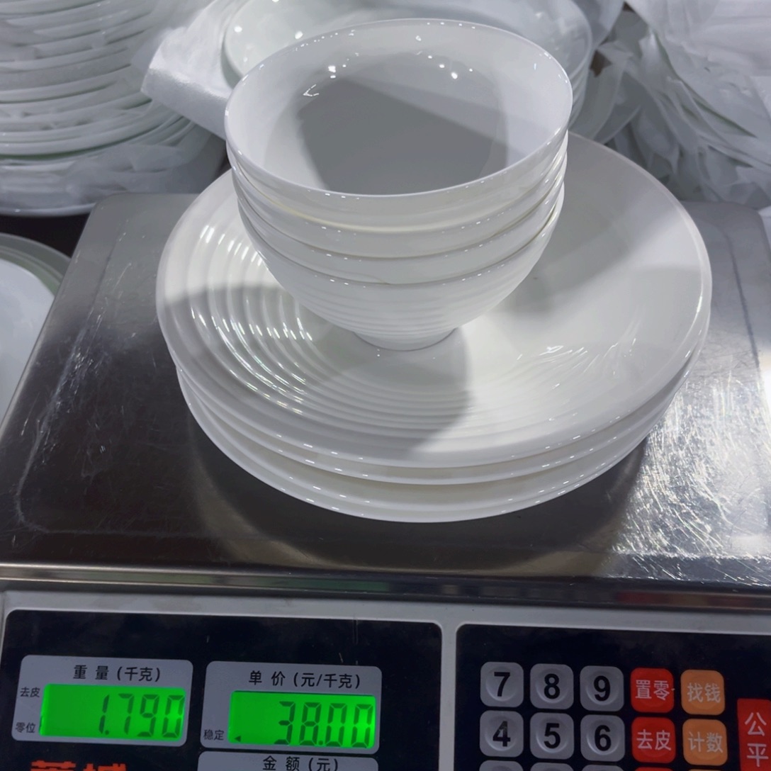 拾***️新骨瓷水韵碗➕盘深➕平