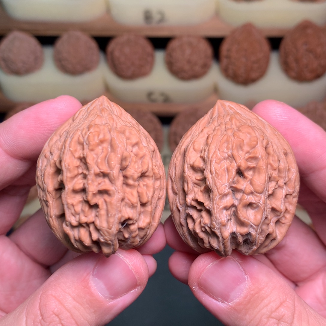 文玩核桃吊坠40大沽石全品无药52g