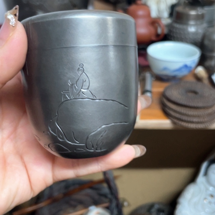 紫砂茶壶人生海海尽兴开怀