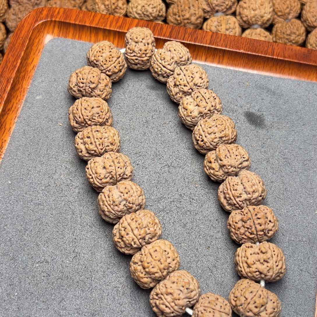 菩提8号尼泊尔大金刚21红皮梅花夹板手持